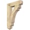 Ekena Millwork Merced Arts & Crafts Rough Sawn Bracket, Douglas Fir, 4"W x 20"D x 28"H BKT04X20X28MRC03RDF - alternate 1